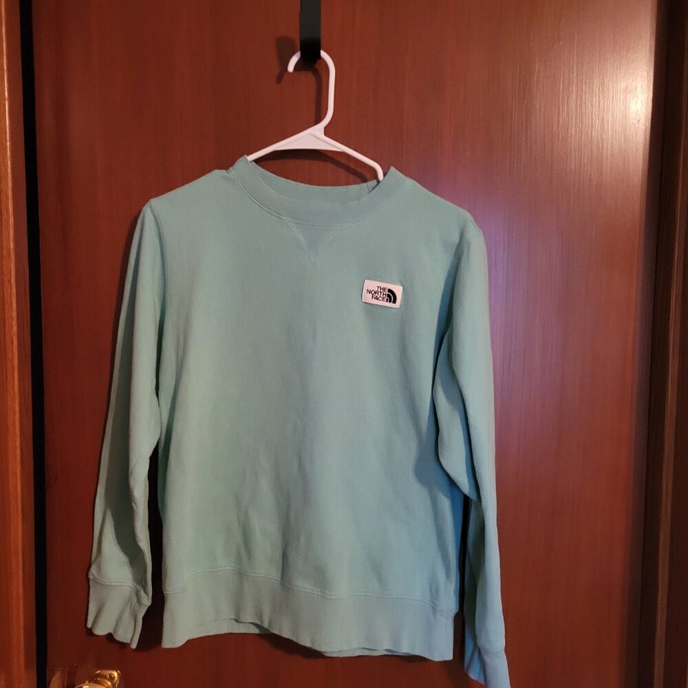 North Face Sweater Womens Sm Mint Green Fleece Gorpcore Utility Hiking Outdoors